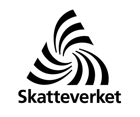 Logotyp för SKV - Skatteverket
